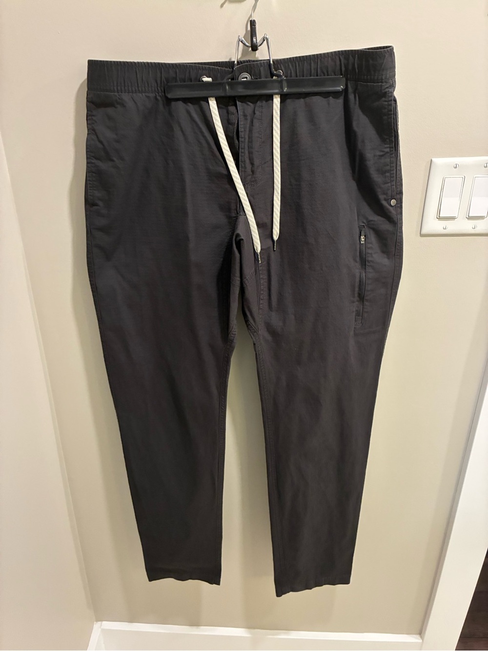 Men's Vuori rip stop climber pants - Charcoal